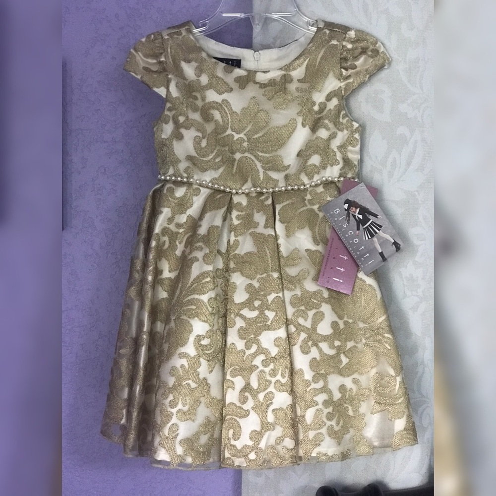 Gorgeous Biscotti Damask dress